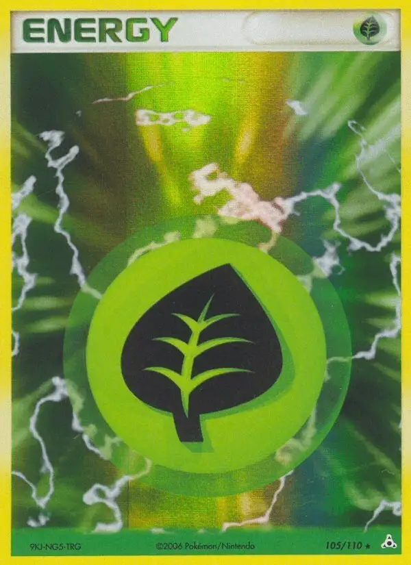Grass Energy #105 Holon Phantoms PSA 10