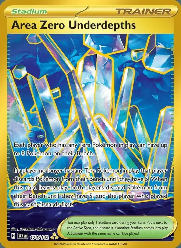 Area Zero Underdepths #174 Stellar Crown PSA 10