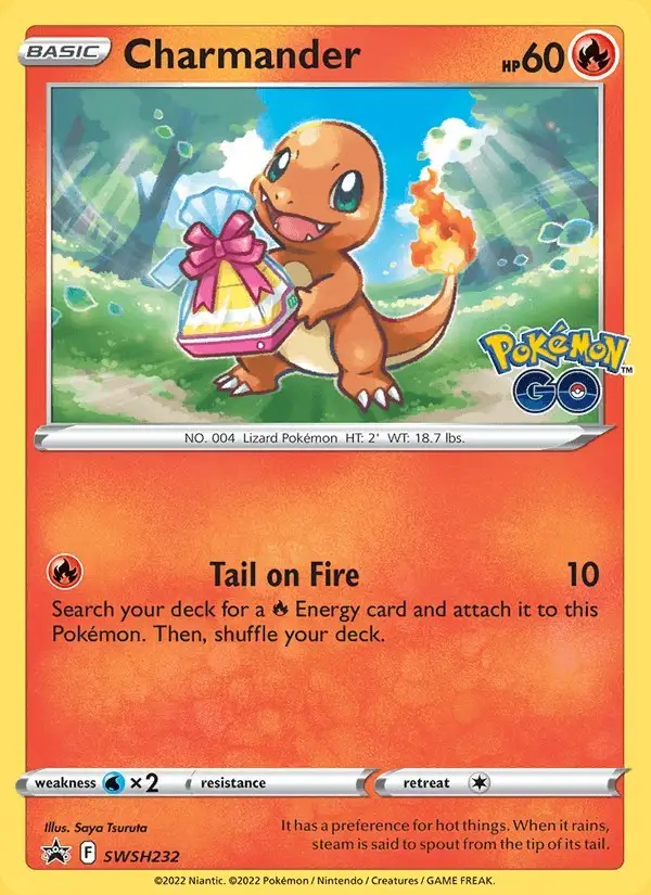 Charmander #SWSH232 SWSH Black Star Promos PSA 10