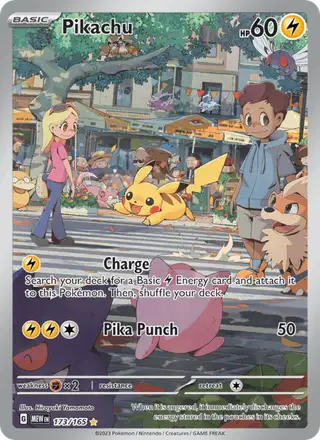 Pikachu #173 151 PSA 10