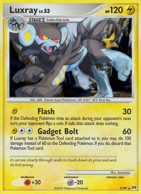 Luxray #5 Arceus PSA 10