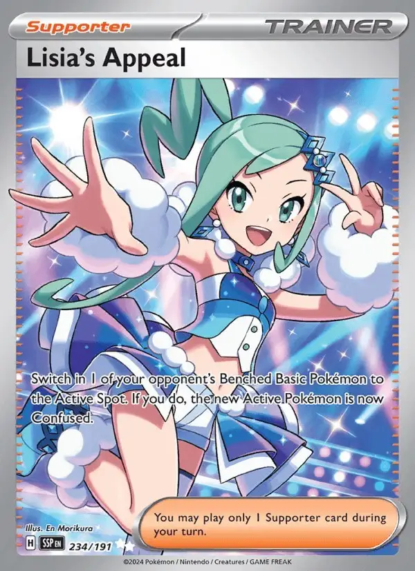 Lisia's Appeal #234 Surging Sparks PSA 10