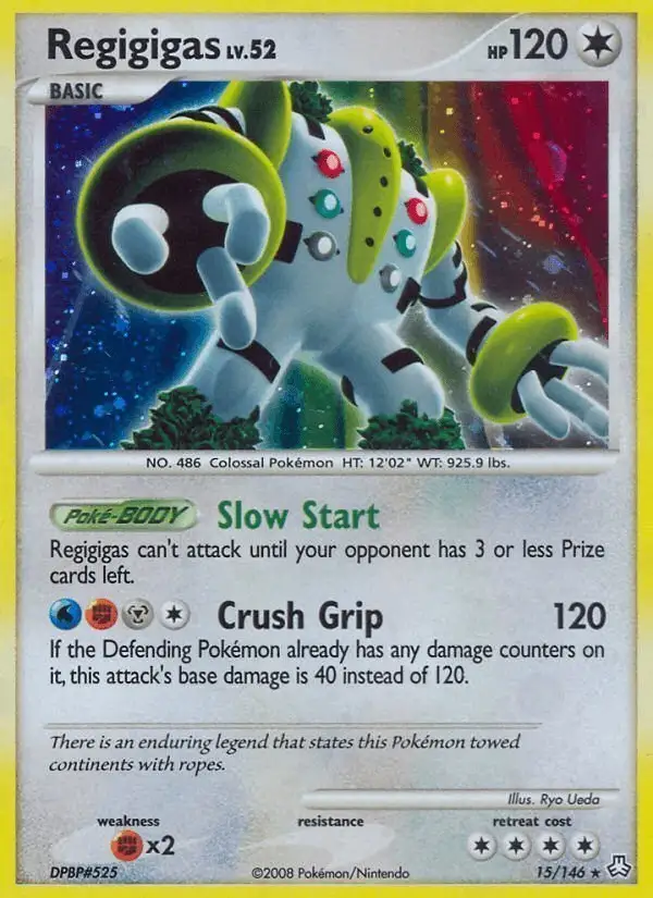 Regigigas #15 Legends Awakened PSA 10