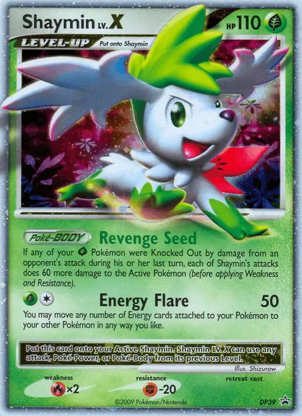 Shaymin #DP39 DP Black Star Promos PSA 10