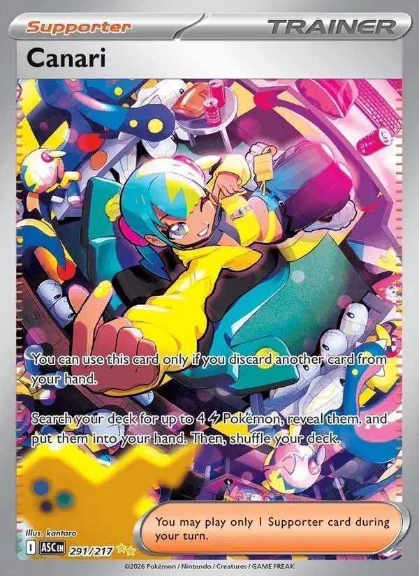 Canari #291 Ascended Heroes PSA 10