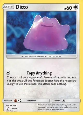 Ditto #17 Detective Pikachu PSA 10