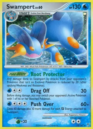Swampert #12 Supreme Victors PSA 10
