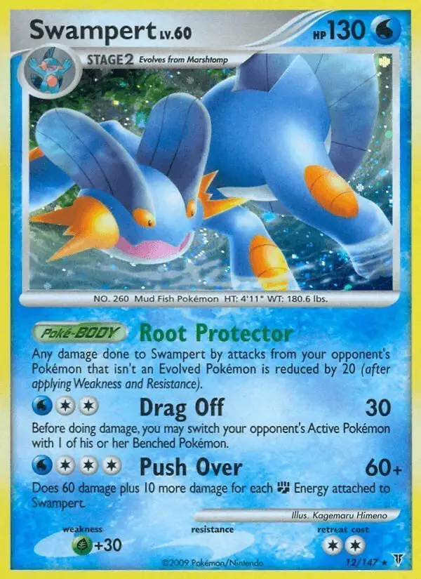 Swampert #12 Supreme Victors PSA 10