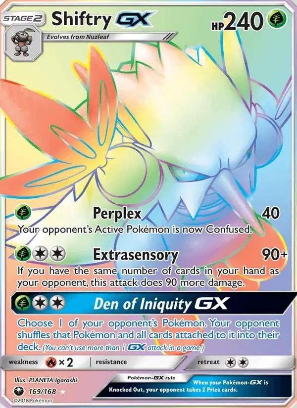 Shiftry GX #169 Celestial Storm PSA 10