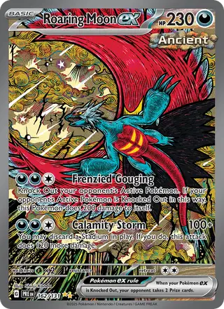 Roaring Moon ex #162 Prismatic Evolutions PSA 10