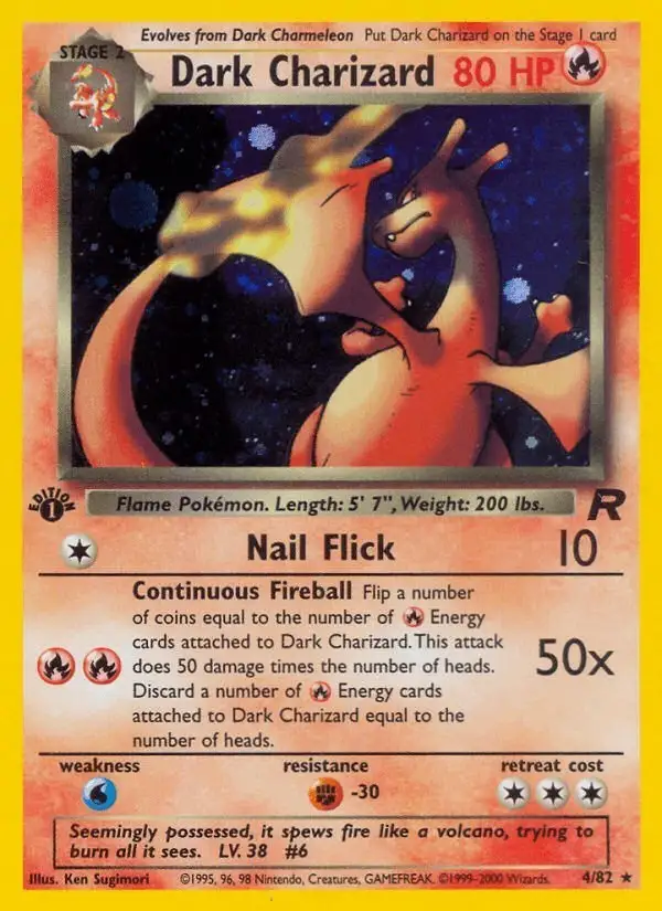 Dark Charizard #4 Team Rocket PSA 10