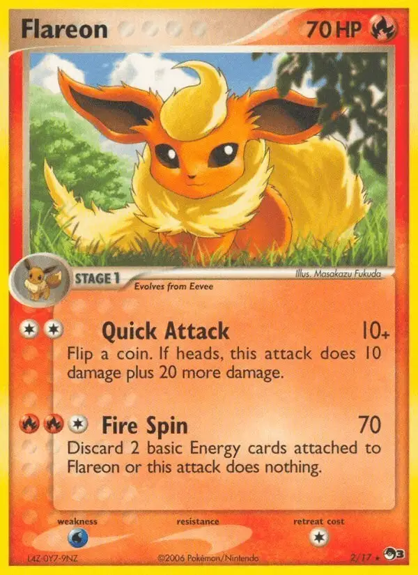 Flareon #2 POP Series 3 PSA 10