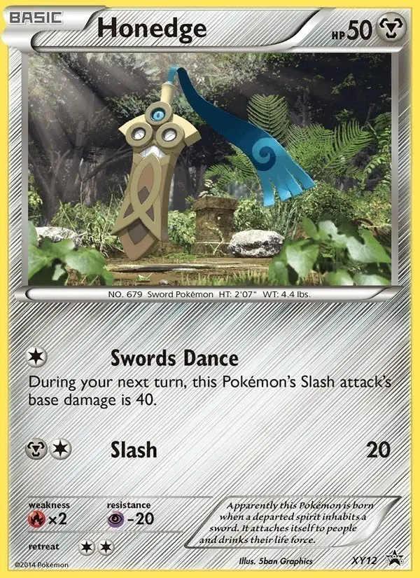 Honedge #XY12 XY Black Star Promos PSA 10