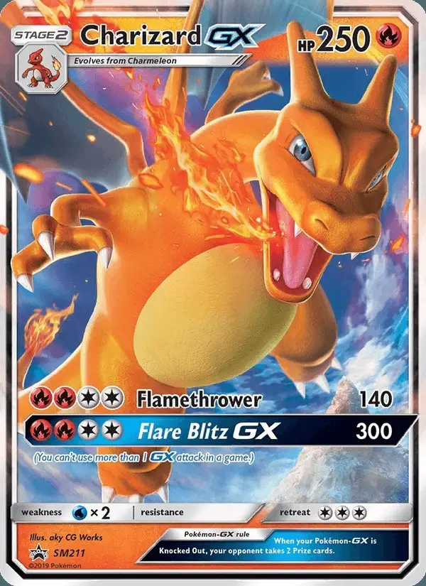 Charizard GX #SM211 SM Black Star Promos PSA 10