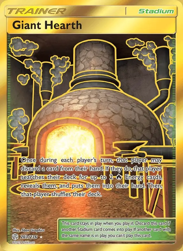 Giant Hearth #263 Cosmic Eclipse PSA 10