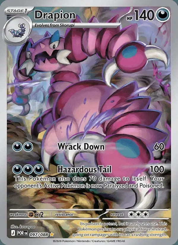 Drapion #097 Perfect Order PSA 10