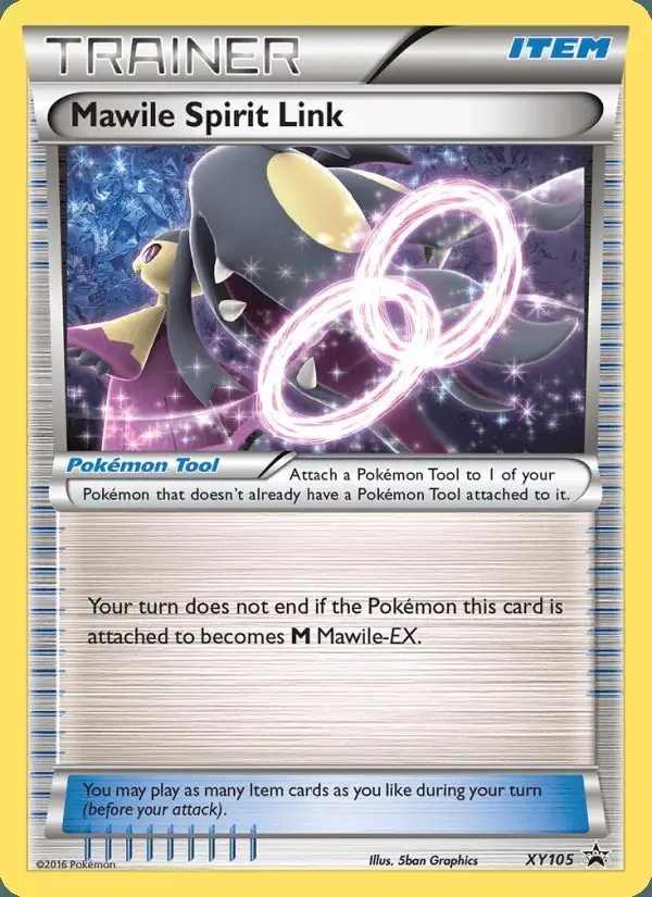 Mawile Spirit Link #XY105 XY Black Star Promos PSA 10
