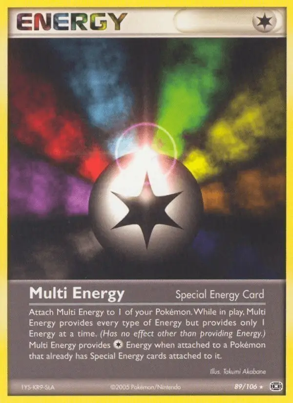 Multi Energy #89 Emerald PSA 10