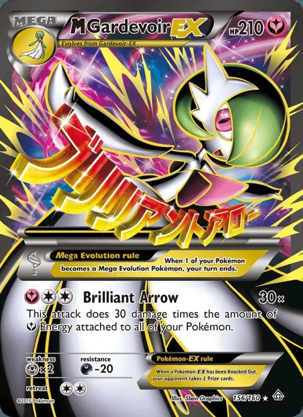 M Gardevoir EX #156 Primal Clash PSA 10