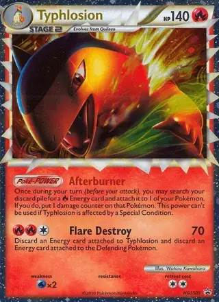 Typhlosion #HGSS09 HGSS Black Star Promos PSA 10