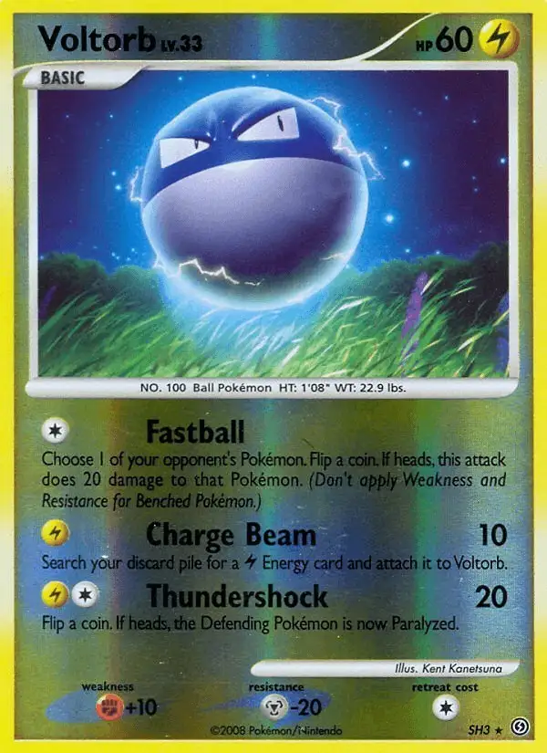 Voltorb #SH3 Stormfront PSA 10