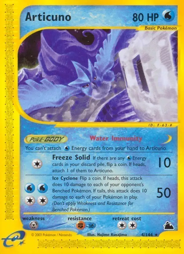 Articuno #4 Skyridge PSA 10