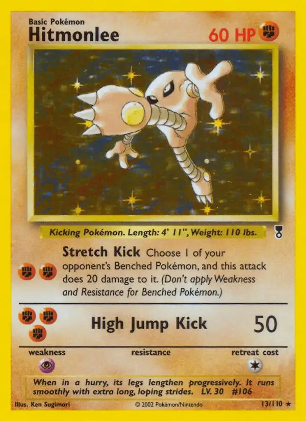 Hitmonlee #13 Legendary Collection PSA 10