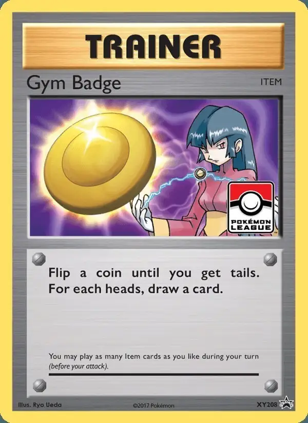 Gym Badge #XY208 XY Black Star Promos PSA 10