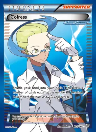 Colress #135 Plasma Storm PSA 10