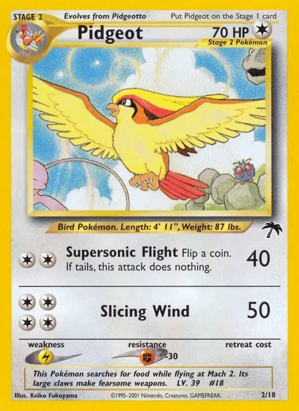 Pidgeot #2 Southern Islands PSA 10