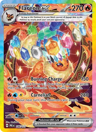 Flareon ex #146 Prismatic Evolutions PSA 10