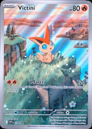 Victini #208 SVP Black Star Promos PSA 10