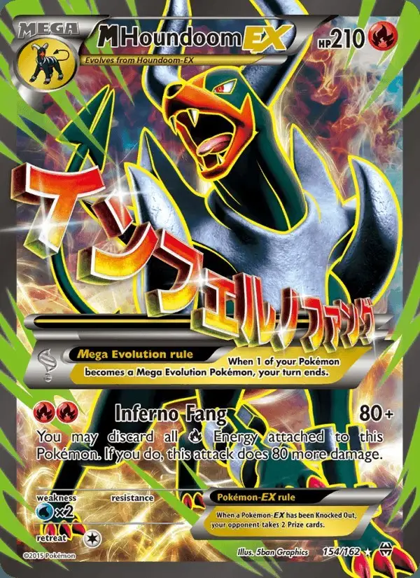 M Houndoom EX #154 BREAKthrough PSA 10