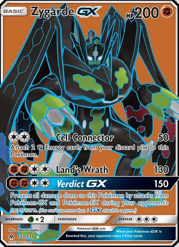 Zygarde GX #123 Forbidden Light PSA 10