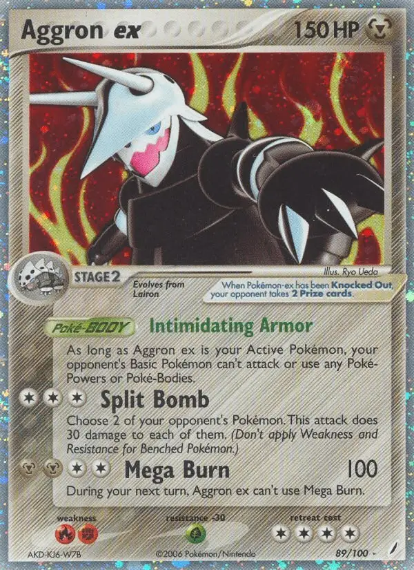 Aggron ex #89 Crystal Guardians PSA 10