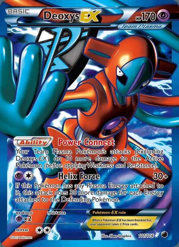 Deoxys-EX #111 Plasma Freeze PSA 10