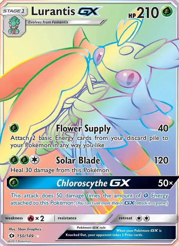 Lurantis GX #150 Sun & Moon PSA 10