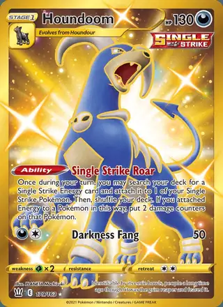 Houndoom #179 Battle Styles PSA 10