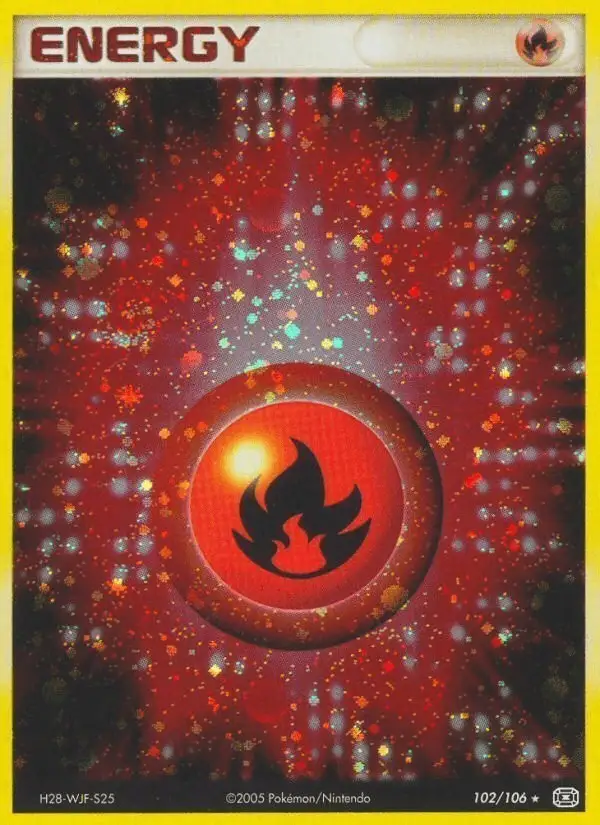 Fire Energy #102 Emerald PSA 10