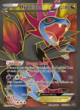 Hydreigon EX #103 Roaring Skies PSA 10