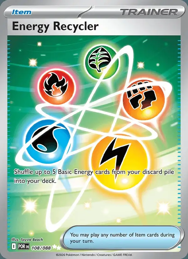 Energy Recycler #108 Perfect Order PSA 10