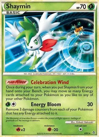 Shaymin #8 Unleashed PSA 10