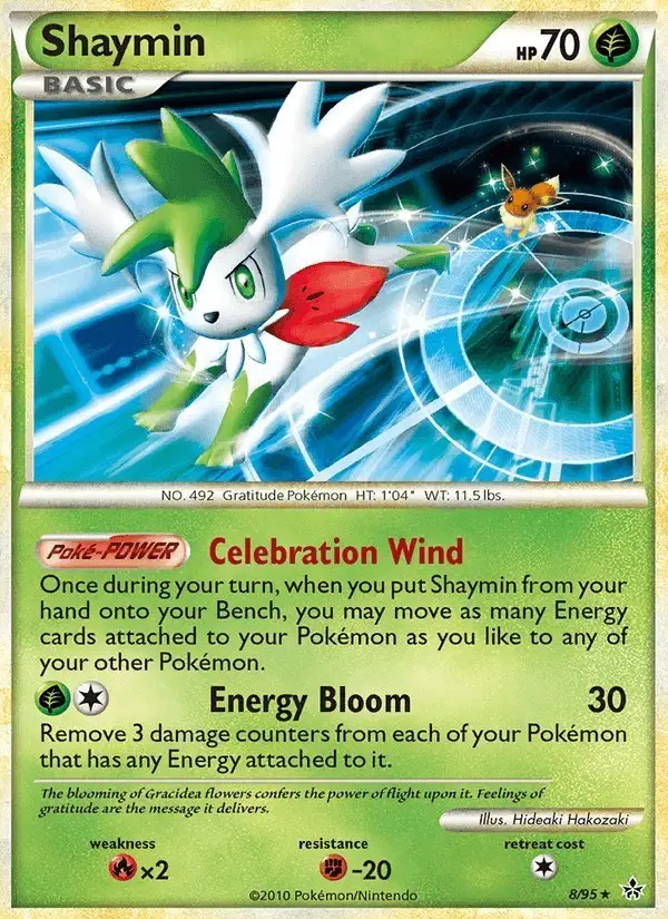Shaymin #8 Unleashed PSA 10