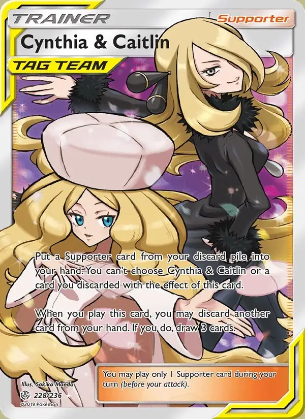 Cynthia & Caitlin #228 Cosmic Eclipse PSA 10