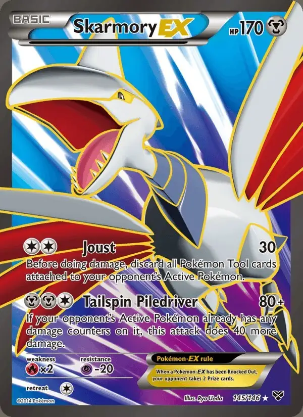Skarmory EX #145 XY PSA 10