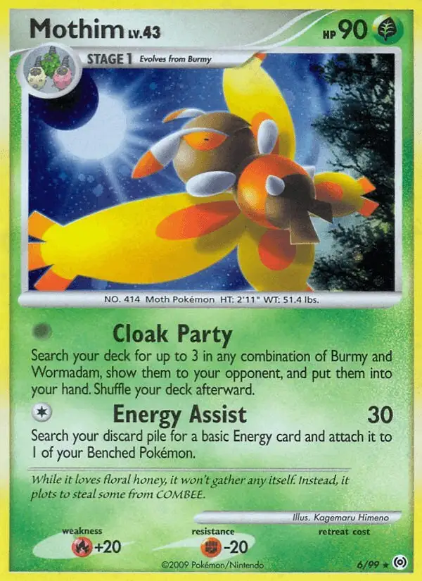 Mothim #6 Arceus PSA 10
