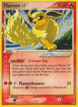 Flareon ☆ #100 Power Keepers PSA 10