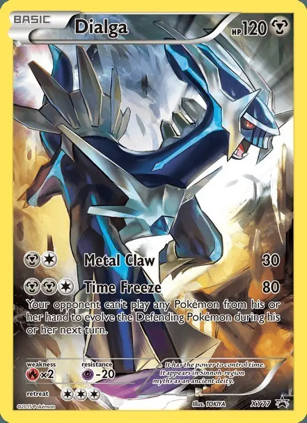 Dialga #XY77 XY Black Star Promos PSA 10