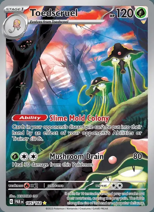 Toedscruel #185 Paradox Rift PSA 10