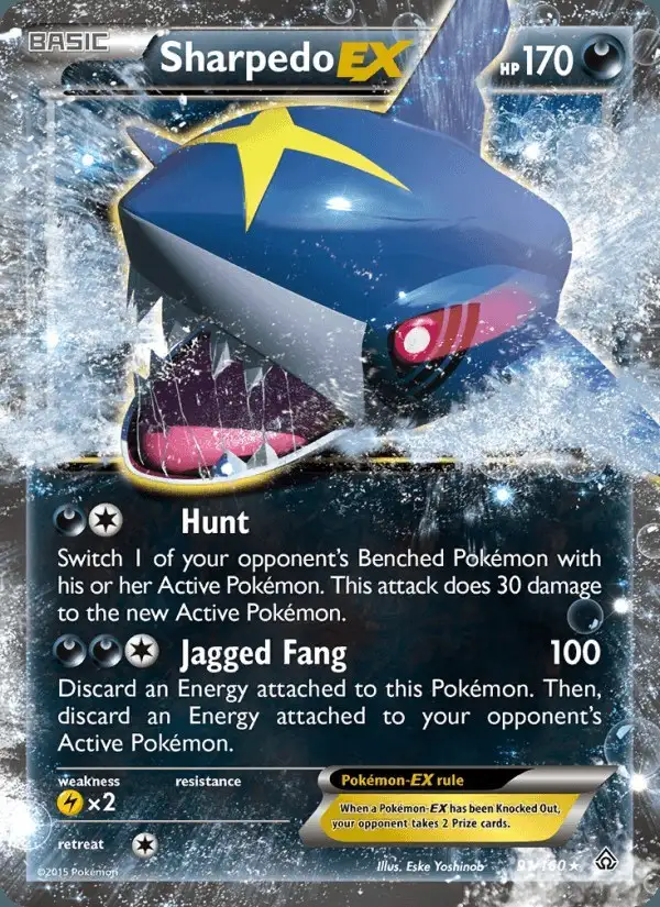 Sharpedo EX #91 Primal Clash PSA 10
